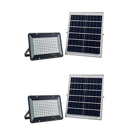 Avis Optex PROJECTEUR SOLAIRE LED 1500 LUMENS 15W + Panneau solaire 25W avec détecteur garage, façades, porches IP67.