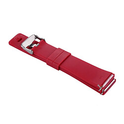 Wewoo Bracelet pour montre connectée Fitbit Versa Simple Mode De En Silicone Rouge pas cher