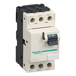 disjoncteur moteur - tesys gv2le - 1.6a - schneider electric gv2le06