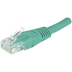 Abi Diffusion Cordon RJ45 catégorie 5e U/UTP vert - 1 m