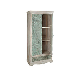 Acheter Armoire Romimex Vert Naturel Bois de manguier 40 x 180 x 85 cm