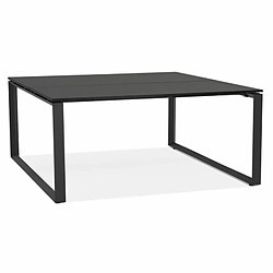 Paris Prix Bureau Design Abigano 140cm Noir 