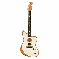 Avis American Acoustasonic Jazzmaster Arctic White Fender