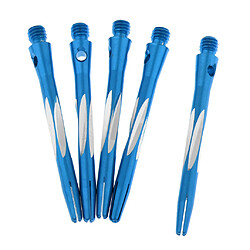 Avis 1 paquet de 5pcs en alliage d'aluminium Darts Shafts Harrers Dart Stems Medium Blue