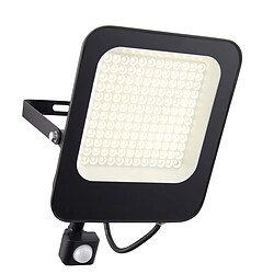 Saxby Peinture noire mate de lumière d'inondation extérieure de la priorité 100W IP65 100W de PIR 