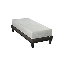 Olympe Literie Ensemble Sensitive Ensemble SENSITIVE 90x190 cm | Matelas Mémoire de forme + Sommier Bois