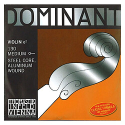 Corde au détail Mi pour violon 3/4 Thomastik Dominant 130TH2