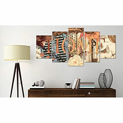 Paris Prix Tableau Imprimé Home Retro 100 x 200 cm