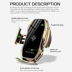 Universal Chargeur sans fil auto à serrage automatique 10W Recharge rapide 11 Pro XR XS Huawei Samsung Qi Capteur infrarouge Porte-téléphone | Chargeur sans fil pas cher