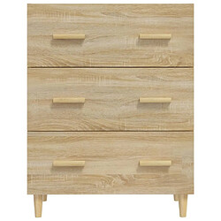 Avis Maison Chic Buffet,Meuble de Rangement,commode pour salon,Cuisine Chêne sonoma 70x34x90 cm Bois d'ingénierie -MN77990