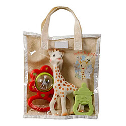 Vulli Sac cadeau Sophie la Girafe avec hochet et anneau de dentition