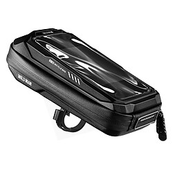 Sacoche Vélo Étanche Capacité 0.5L Fenêtre Tactile Rotatif 360° Wildman X3 Noir 