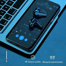 Acheter YF23021-Oreillette Bluetooth m19 5.1 affichage de la puissance LED réduction du bruit tactile induction magnétique sport écouteurs