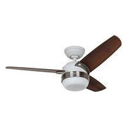 Hunter Ventilateur Nova 107cm Blanc Bois Brun