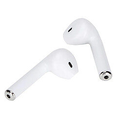 TWS A7 Mini oreillette stéréo sans fil à double oreille avec casque d'écoute compatible avec Bluetooth 