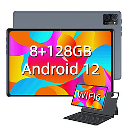 VANWIN Tablette Tactile G16(WIFI) - Android 12 - 10,36"+1920*1200 FHD- 8Go RAM+128Go ROM(TF/1To) Octa-Core 2.0GHz/WIFI+ Bluetooth 5.0/GMS Certified/5MP+13MP /7000mAh-Gris-Bookcover&Clavier