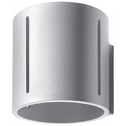 Luminaire Center Applique murale INEZ aluminium gris 1 ampoule Matériau : aluminium  Coloris : gris   Dimensions en Cm : 10 x 10 x 12  Nombre d'ampoules : 1  Type d'ampoule : G9  Puissance en Watts (W) : 40  Ampoules incl