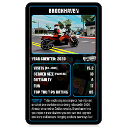 Avis Winning Moves TOP TRUMPS - Roblox: The Independent and Unofficial Guide Card Game [ENG]