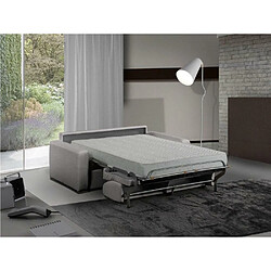 Acheter Inside 75 Canapé convertible express MASTER 140cm matelas 18cm tweed gris clair