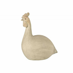 Paris Prix Statue Déco en Résine Poule 46cm Beige 