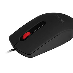 Riffi Wesdar X18 Ergonomique Soft Touch Bureau & Souris optique d'étude 3 boutons 1200dpi 1m câble noir