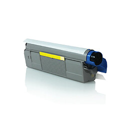 Toner compatible Oki C612 jaune (46507505)