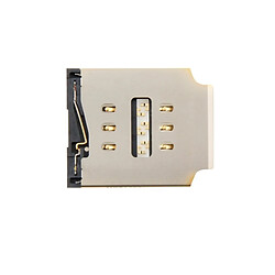 Wewoo Pour iPad Air 2 Card Socket pièce détachée