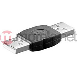 DeLock USB - USB Noir (65011) Delock adaptateur USB à USB noir (65011)