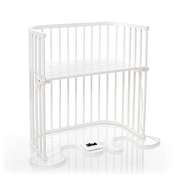 Babybay Berceau cododo Boxspring - Laqué blanc 