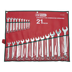 Jeu de 21 clés mixte en trousse, 6-32mm KS Tools 517.0043