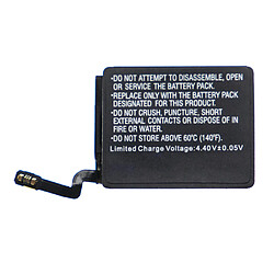 vhbw Batterie remplacement pour Apple A2277 pour smartwatch montre connectée bracelet fitness (240mAh, 3,82V, Li-polymère)