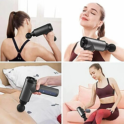 Avis Riffi Pistolet de massage musculaire fascial portable Riff FH-320 avec vibration variable à 6 niveaux + 3 buses