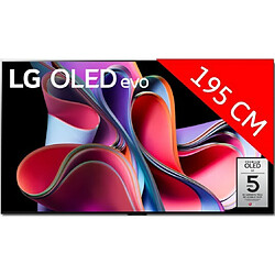 TV OLED 4K 195 cm TV LG OLED evo OLED77G3