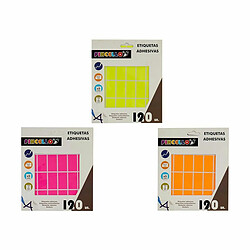 Pincello Étiquettes adhésives Rectangulaire 20 x 37 mm (12 Unités)