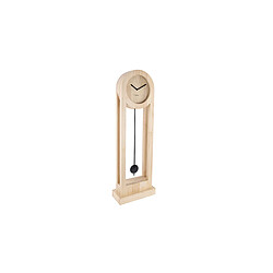 Horloge pendule Lena en bois - Bois - 30 x 11,5 x 100 cm - Karlsson