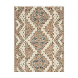 Avril Paris Tapis extérieur - 160x230cm - multicolore - 100% polypropylène résistant aux UV - 1400gr/m2 - TALALI 