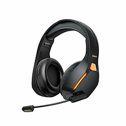 Remax Rb-680Hb Casque De Jeu Monté Sur La Tête Sans Fil Bluetooth Réduction Du Bruit Casque D'Appel De Musique Noir 