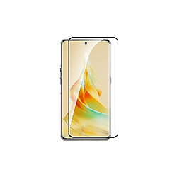 PHONECARE Verre Trempé 5D Full Cover pour Oppo Reno 8T 5G - Transparent / Noir