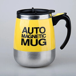 Wewoo Mélangeur portatif de tasse de café de de mélange automatique de 2 PCS jaune