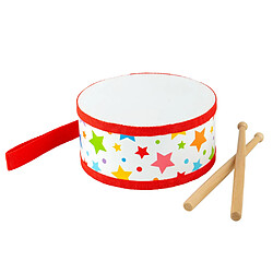 Bigjigs Toys Tambour junior en bois pour enfants