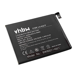 vhbw Li-Polymère batterie 4000mAh (3.85V) pour téléphone portable mobil smartphone Lenovo Vibe K6 Plus 