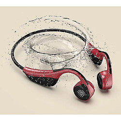 Universal Casque sans fil os bluetooth 5.0 casque sport stéréo casque de rechange étanche (rouge)