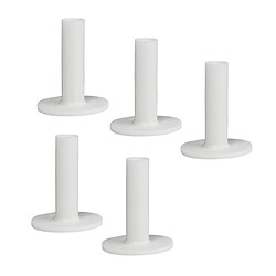 5pcs plastique tees golf titulaire titulaire té entraînement pratique tapis 64mm pas cher