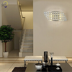 Wewoo Applique murale LED minimaliste moderne Chevet Intérieur Cristal Allée Chambre Corridor LightCouleur de la lumière tiède