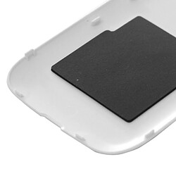 Acheter Wewoo Coque arrière blanc pour Nokia Lumia 822 Surface lisse en plastique couvercle du boîtier arrière