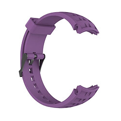 Avis Wewoo Bracelet pour montre connectée Dragonne de remplacement en silicone SUUNTO Terra Violet