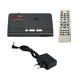 Universal Numérique terrestre HDMI 1080p DVB-T/T2 TV Box VGA AVB CVBS Tuner Récepteur 