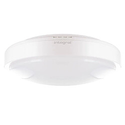 INTEGRAL LED Plafonnier LED Cloison 24W 4000K 1750lm IK09 Blanc Mat IP44