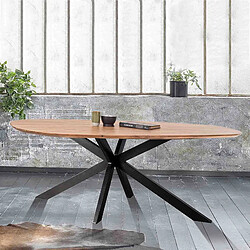 BOIS & CHIFFONS Oval table 220 cm 