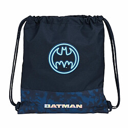 Sac à dos serré par des ficelles Batman Legendary Blue marine 35 x 40 x 1 cm 